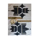 Lotus Flower Wool Kilim Carpet