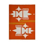 Lotus Flower Wool Kilim Carpet