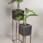 Planter Pot (Black Horizon) - Large / Black