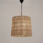 Woven Orb Chandelier