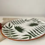 Palm Leaves Oval Platter