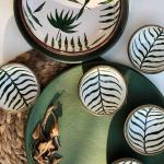 Palm Leaves Dinner Set
