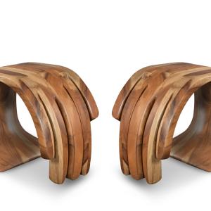 Hand in Hand  Stool
