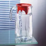 Pasabahce Luna Pitcher with Red Cover - 1.75L
