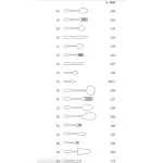 Abert Step Dessert Spoon in Matte Silver