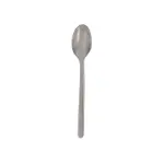 Abert Step Dessert Spoon in Matte Silver