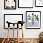 Basic colored top side table