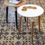 Basic colored top side table