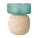 Blue Mushroom Side Lamp