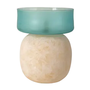 Blue Mushroom Side Lamp