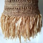 Boho Pendant Lamp shade with Fringe
