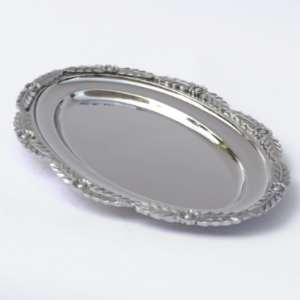 Serving Plate Oval Flora