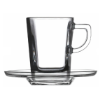 Espresso Cup & Saucer Set – 6 Pieces