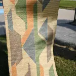 Colored Abstract rug