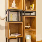 Triple Cubic Shelving Unit