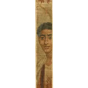 Fayoum Portrait Man Face 3