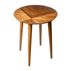 Geo light side table