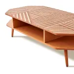 Geo Semi-Rec Coffee Table