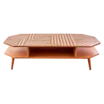 Geo Semi-Rec Coffee Table