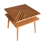 Geo Square Side Table