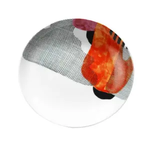 Black-net Set 24 porcelain plates