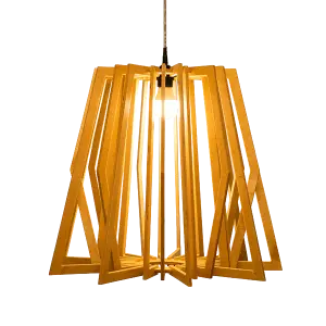 L-Shade Wooden Lighting