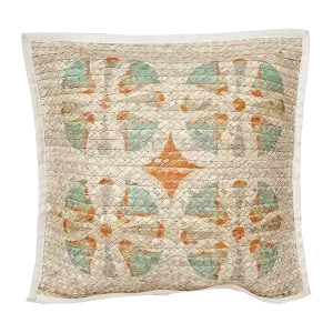 Lotus Motif cushion