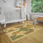 Colored Abstract rug