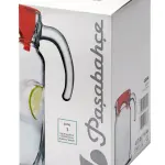 Pasabahce Luna Pitcher with Red Cover - 1.75L