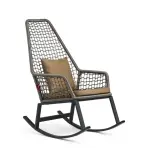 Ricrac - Reckly- Metal Rocking Chair outdoor
