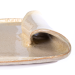 The Folded Platter | Cream White Edition