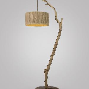 Tree Light Floor Lamp - Raffia