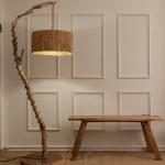 Tree Light Floor Lamp - Raffia