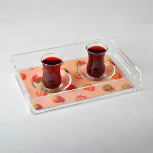 Strawberry Printed tray