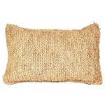 Rectangle Raffia Cushion