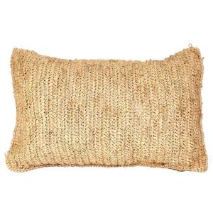 Rectangle Raffia Cushion