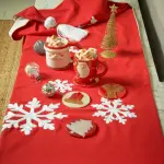 Snowflake-Adorned Runner