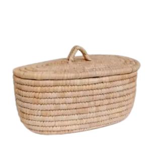 Oval storage basket