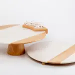 Service Tray with Cup Holder