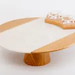 Service Tray with Cup Holder