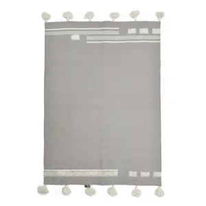 Basic Shaggy Wool Kilim Carpet