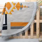 Shining Sun Kilim Round Rug