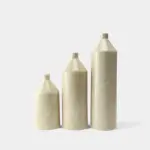 Short Neck Marble Vase Set Of 3