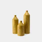 Short Neck Marble Vase Set Of 3