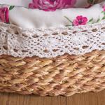 Fleur Halfa Oval Basket