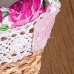 Fleur Halfa Oval Basket