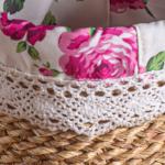 Fleur Halfa Square Basket