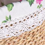 Fleur Halfa Square Basket