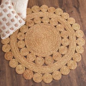 Halfa Flower-Shaped Rug
