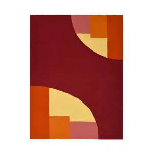 Sunset Scene Kilim Carpet